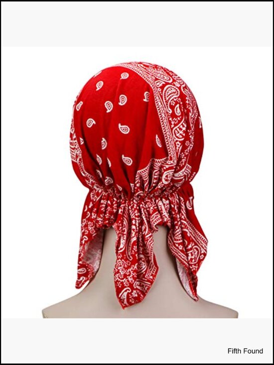 Pre-Tied Chemo Head Scarf 3 Pack Beanie Skull Cover Cap for Women main image 4